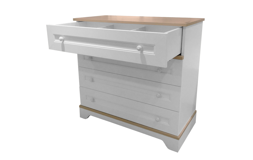 BIANCA CHIFFONIER ULTRA WHITE - Image 2