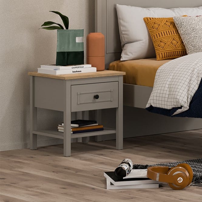 SENTO NIGHTSTAND U GREY - Image 2