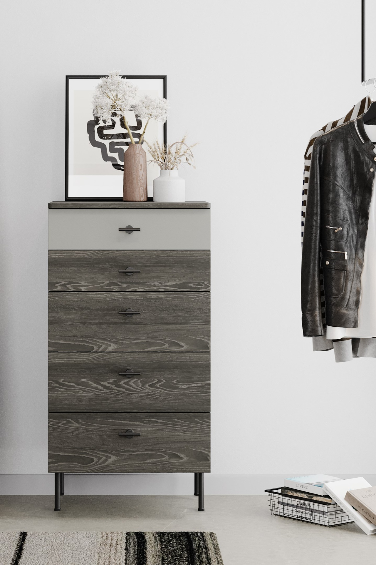 ARWEN CHEST OF DRAWERS U DARK_OAK - Image 2