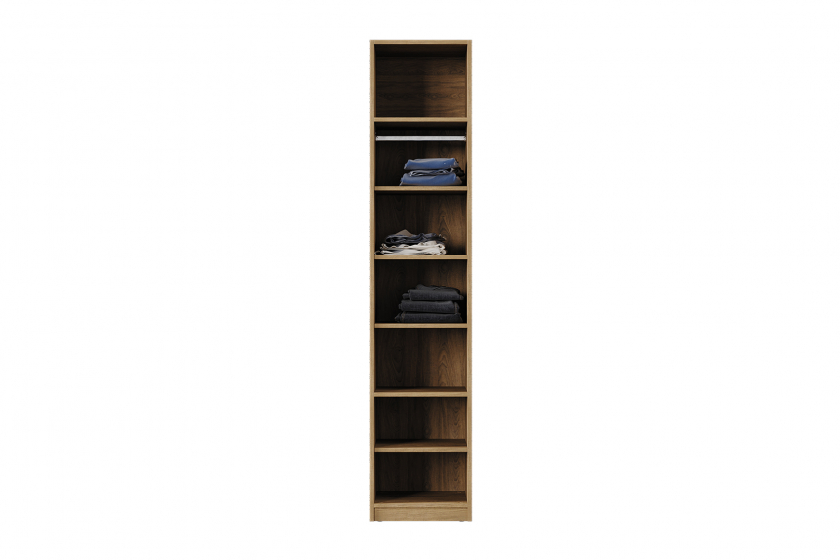 LEGEND 1 DOORS WRD CABINET U WALNUT_DGR - Image 2