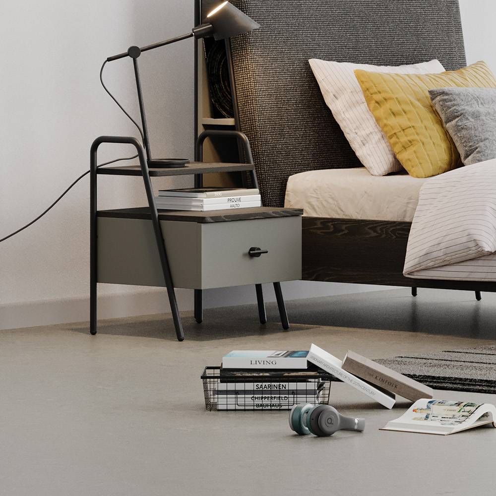 ARWEN NIGHTSTAND U DARK_OAK - Image 2