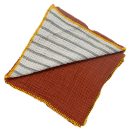 PIQUE MUSLIN BERNARD BABY TERRACOTTA (80X130)