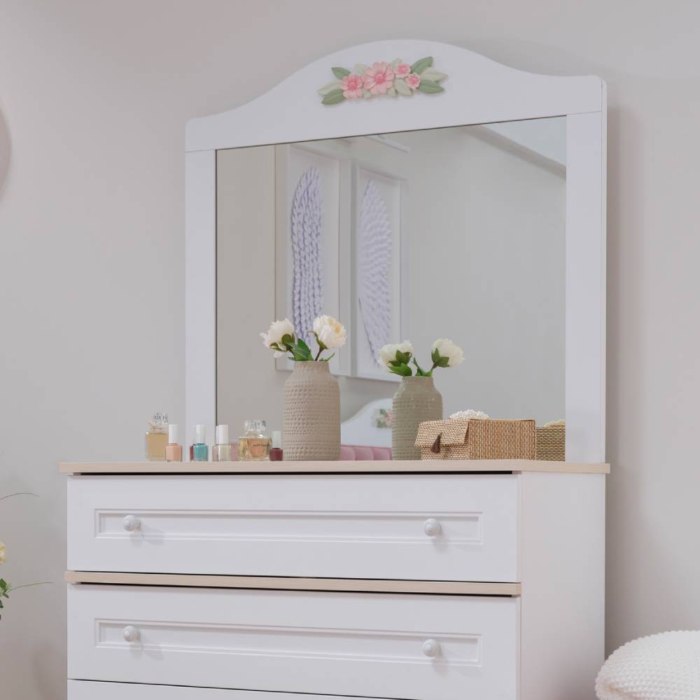 BIANCA CHIFFONIER MIRROR ULTRA WHITE - Image 2