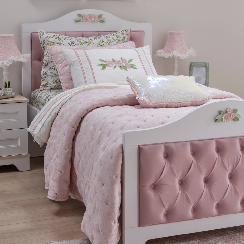BIANCA BED FRAME ULTRA WHITE - Image 2