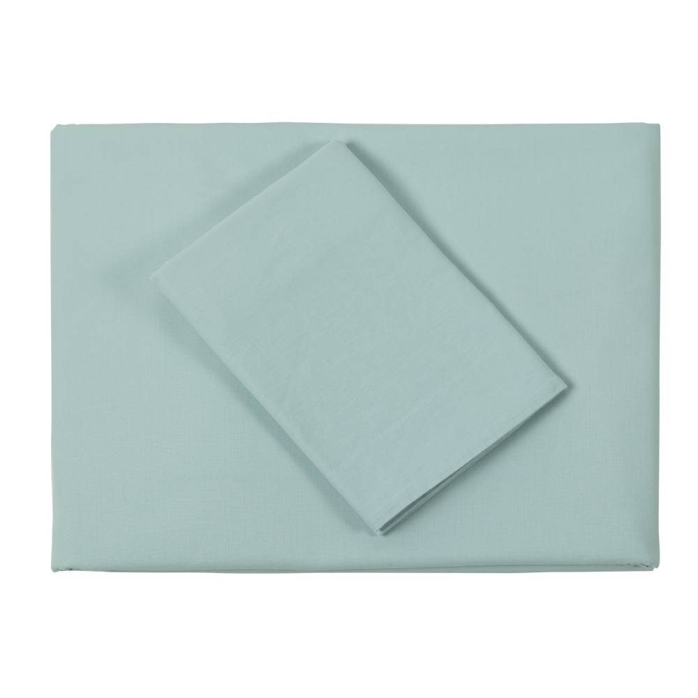 DUVET COVER SET REGULAR SEAFOAM GREEN (160X220)