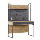 LEGEND STUDY DESK AND TOP UNIT U WALNUT_DGR