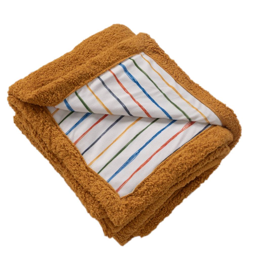 WELLSOFT BLANKET MUFFY SAFFRON (155X205)