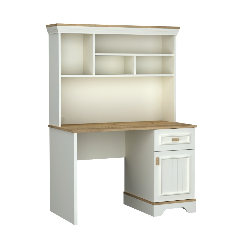 MONTE STUDY DESK TOP UNIT CREAM - Image 2
