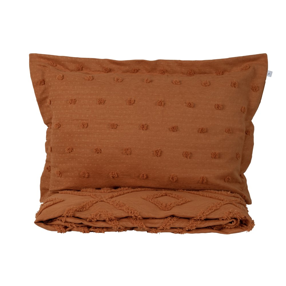 BEDDING SET MELLOW CINNAMON (210X250)