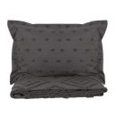 BEDDING SET GREY MELLOW (210X250)