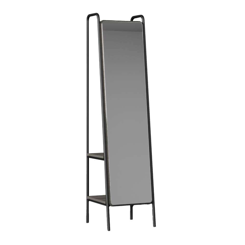 ARWEN STANDING MIRROR U DARK_OAK