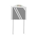 BIANCA CHIFFONIER MIRROR ULTRA WHITE