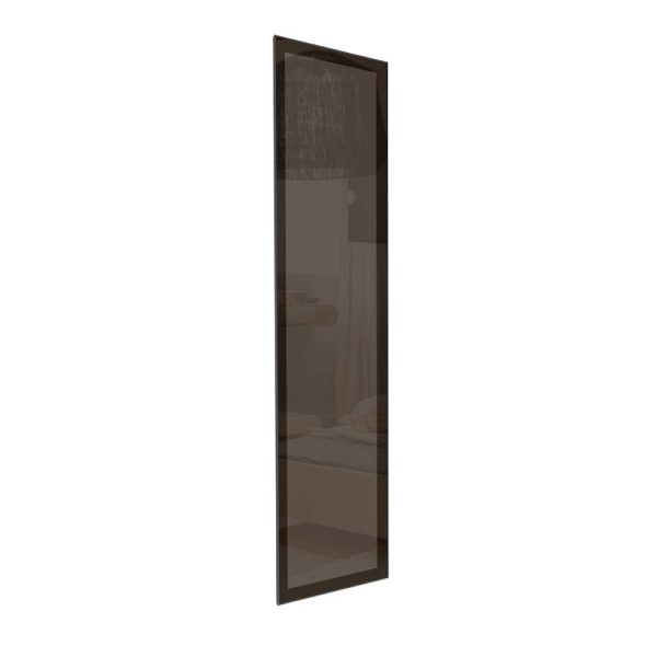 PLUS GLASS WRD DOOR 1 PCS C BLACK