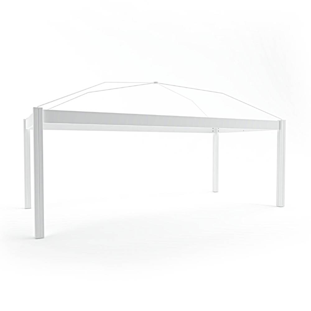 BIANCA - LORA TODDLER BED CANOPY CONV.SET ULT_WHITE