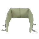 BUMPER BABY STANLEY GREEN (30X160 CM)