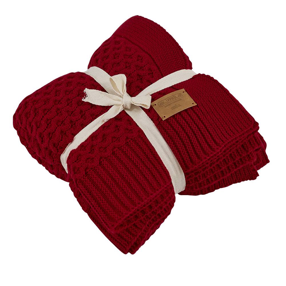 TRIKO BLANKET RED (130X170)