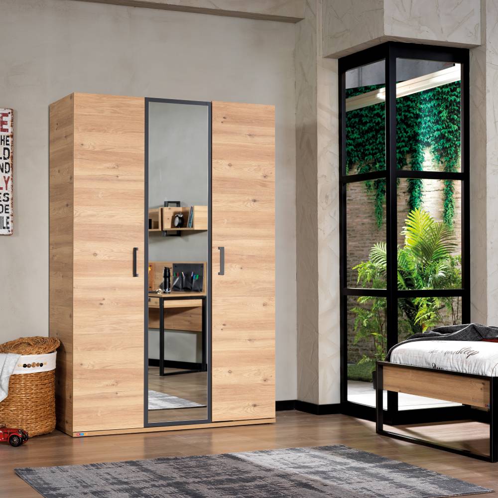 IRONY 3 DOORS WARDROBE C1 - Image 4