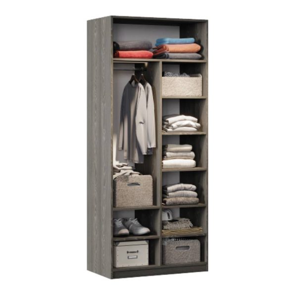 PLUS 2 DOORS WRD CABINET U DARK_OAK