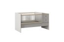 SENTO CONVERTIBLE BABY BED 80X130-180 U GREY